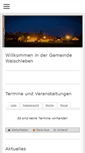 Mobile Screenshot of gemeinde-walschleben.info